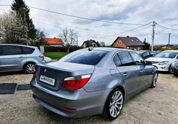 BMW Seria 5 E60 2005 BMW Seria 5 BENZYNA R6 177KM SKORA automat atrakcyjny wyglad okazja, zdjęcie 13