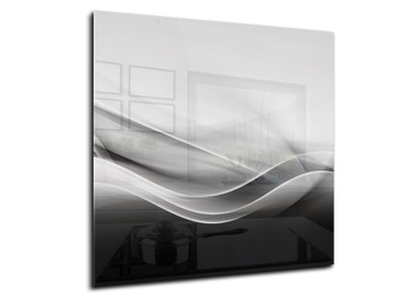 panel szklany między meble dekor 60x60 abstrakcja