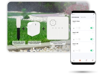 Контроллер орошения Tuya 8-секционный Wi-Fi