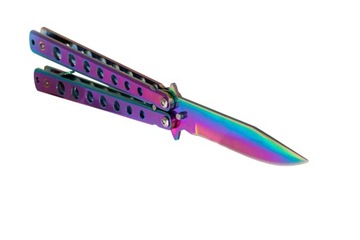 Nóż motylkowy Butterfly Rainbow Fade CS:GO