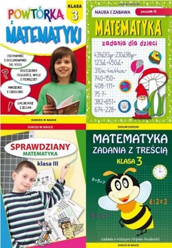 Matematyka zadania i powtórka KLASA 3 ZESTAW