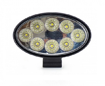 REFLEKTOR ROBOCZY LAMPA LED owalny 12/24V