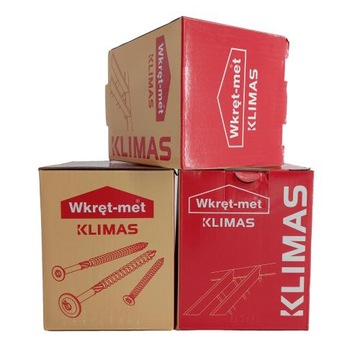 Wkręty do drewna Wkręt-met 6x50 mm złote