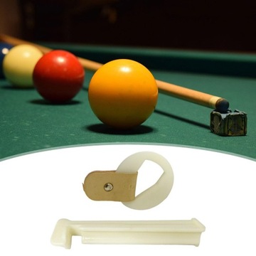 Набор прочных зажимов для наконечников бильярдного кия для игроков в снукер.
