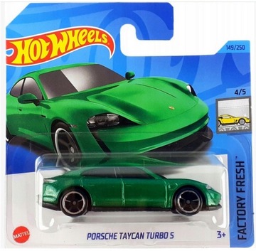 Porsche Taycan Turbo S factory fresh kermit