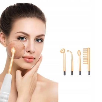 DERMA WAND DARSONVAL 4 ЭЛЕКТРОДА САМЫЙ МОЩНЫЙ ПРОФЕССИОНАЛЬНЫЙ УХОД ЗА ДАРСОНВАЛЕМ