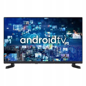Telewizor SMART Android TV 32 cale WiFi BLUETOOTH DVBT2 APLIKACJE Netflix