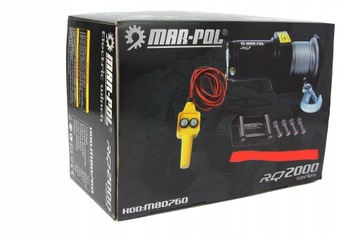 ЛЕБЕДКА АККУМУЛЯТОРНАЯ ЛЕБЕДКА 12В 2000LBS