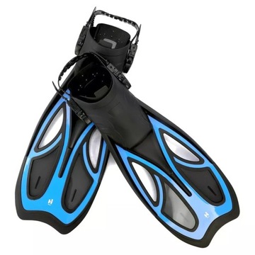 Маска для подводного плавания с трубкой и ластами 39-43