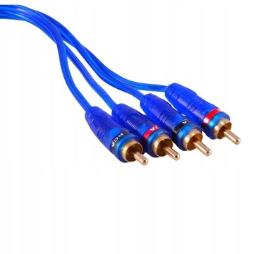 4-канальный аудиофильтр RCA, заземление