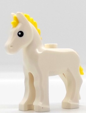 LEGO 82445pb02 Źrebak Biały 1szt.NOWY