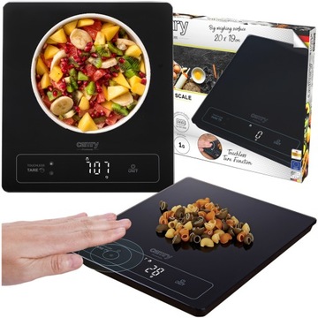 Точные электронные кухонные весы, бесконтактное тарирование, емкость: 15 кг.