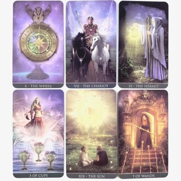 Карта для настольной игры Thelema Tarot Deck
