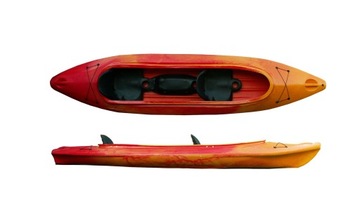 Kajak CAYMANN II Roteko 2+1 lub 2osobowy HDPE