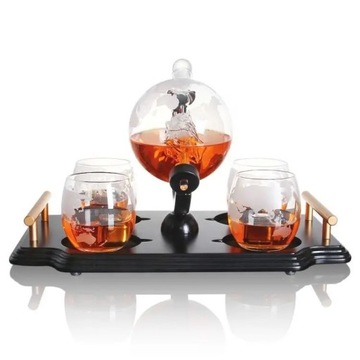 Zestaw do whisky karafka butelka prezent