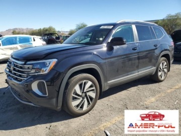 Volkswagen 2024 Volkswagen Atlas 2024r., Sel, 2L, od ubezpieczalni 2.0 Benzyna 273KM