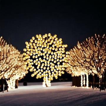 Рождественские елочные гирлянды 300 светодиодов НАРУЖНЫЕ ВНУТРИ ТЕПЛЫЕ БЕЛЫЕ С ПРОГРАММАТОРОМ МОЩНЫЙ