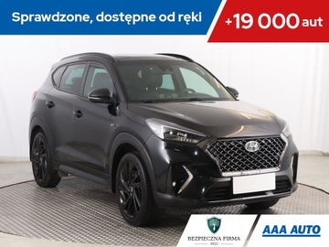 Hyundai Tucson III SUV Facelifting 1.6 T-GDi 177KM 2019 Hyundai Tucson 1.6 T-GDI, Salon Polska, Skóra