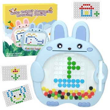 Tablica Magnetyczna Edukacyjna MAGPAD Najlepszy prezent dla 3 4 5 6 7 latka
