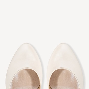 СВАДЕБНЫЕ ТУФЛИ BRILU PEARL С ПОЛОСКАМИ Слоновой кости 40