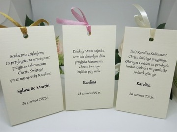 WA17B Благодарственное письмо + открытка на крещение КРЕЩЕНИЕ