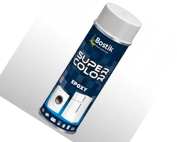 BOSTIK Super Color EPOXY LAKIER DO RENOWACJI PRALEK,LODÓWEK 400 ml BIAŁY