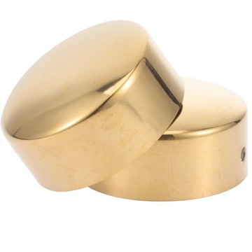 Деревянные колпачки для трубок из нержавеющей стали, 2 шт.