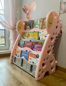 REGAŁ MONTESSORI NA KSIĄŻKI PÓŁKA SZAFKA ORGANIZER POKÓJ DZIECIĘCY Z33R