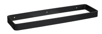 WSPORNIK BLATU POD UMYWALKĘ CZARNY 44,5 X 3 X 13CM AK-09