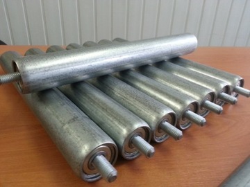 РОЛИК ТРАНСПОРТНЫЕ РОЛИКИ КОНВЕЙЕРНАЯ ЛЕНТА ПОДАЮЩИЙ РОЛИК 500/42 мм ОЦИНКОВАННЫЙ