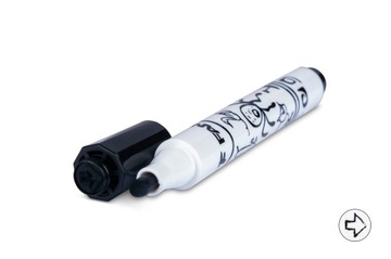 МАРКЕРЫ С ФАНДИ-ПЕЧАТКОЙ, 12 ЦВЕТОВ, В ПЛАСТИКОВОЙ КОРОБКЕ