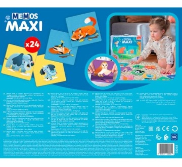 Пазл Memos Maxi Животные и их дети
