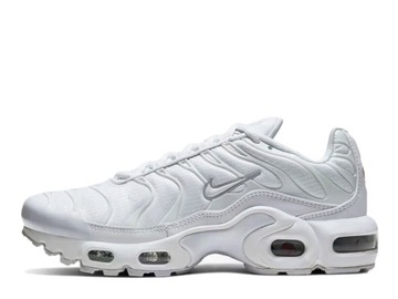 Buty Dziecięce Nike CW7044100 AIR MAX PLUS (GS) Białe 39