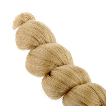 3x 15x100cm DIY Kręcone Faliste 1/3 /6 Lalek Khaki