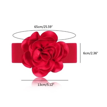 Цветок Декоративный пояс Цветок Эластичный пояс Цветок