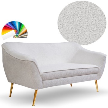 Sofa kanapa BEA2 skandynawska salon baranek Boucle