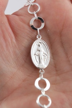 БРАСЛЕТ ДЛЯ НАПИТКОВ БОКОВАЯ МЕДАЛИТ, серебро ок. 7 г.