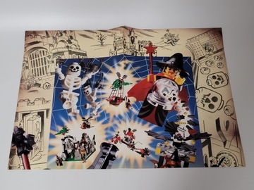 Постер Lego Castle System Fright Knights 1997 года, формат А2