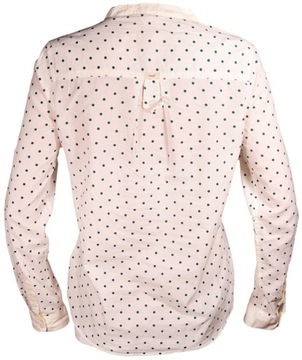 LEE koszula POLKA DOT white PREPPY SHIRT _ M