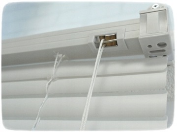 ŻALUZJE PCV ścienna POZIOMA 25mm WENECKA 40x160