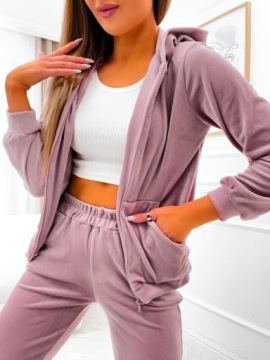 ВЕЛУРОВЫЕ СПОРТИВНЫЕ БРЮКИ СВИТШОТ S