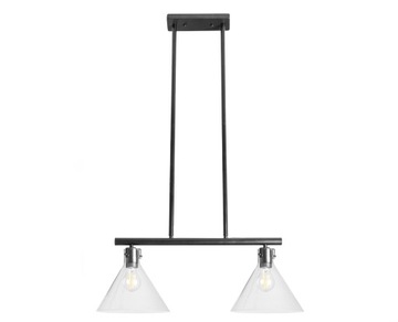 Lampa sufitowa APP317 szklana metalowa żyrandol