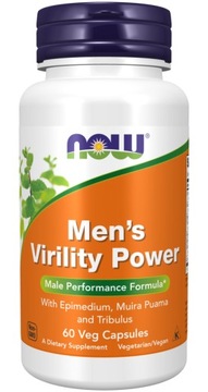 NOW MEN'S VIRILITY POWER 60K EPIMEDIUM MACA HORNY GOAT MUIRA PUAMA DAMIANA