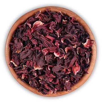 ZDROWA HERBATA HIBISKUS HERBATKA SUSZ NAPAR KWIAT SUSZONY HIBISKUSA 500g