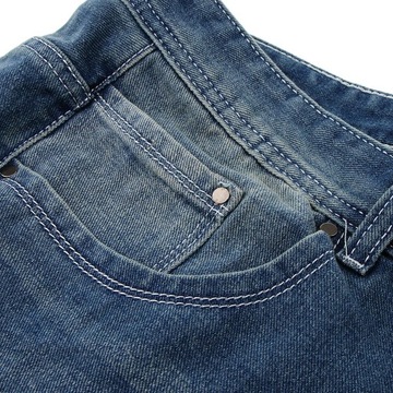 Ripped Straight Jeans Authentics Męskie spodnie 34