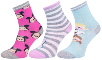 3x Skarpetki TSUM TSUM DISNEY 3-6 lat