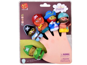 Пальчиковые куклы ПИРАТЫ в поисках приключений ZA4334