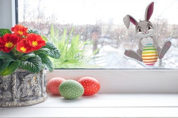 НАКЛЕЙКА ПАСХАЛЬНЫЙ ЗАЯЧИК 4А