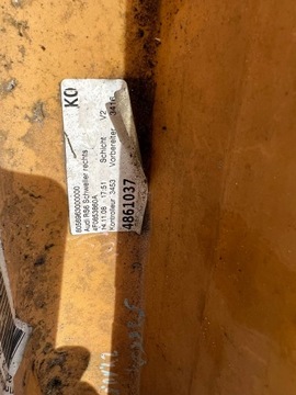 РАМКА ПАНЕЛЬ AUDI A6 RS6 C6 4F0853860A ПРАВАЯ