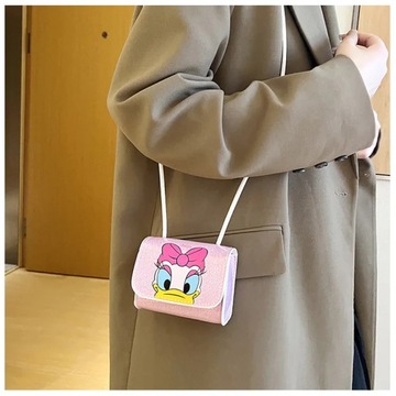 Женская сумка Disney с Микки Маусом и Дональдом Даком, сумки через плечо в стиле аниме с героями мультфильмов